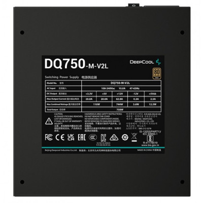 Блок живлення DeepCool 750W (DP-GD-DQ750-M-V2L)