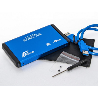 Зовнішня кишеня 2,5" Frime SATA USB 3.0 Blue (FHE22.25U30)