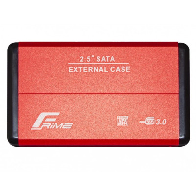 Зовнішня кишеня 2,5" Frime SATA USB 3.0 Red (FHE23.25U30)