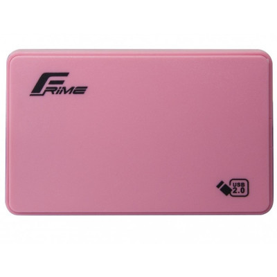 Зовнішня кишеня 2,5" Frime SATA USB 2.0 Pink (FHE12.25U20)