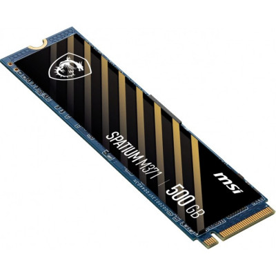 Накопичувач M.2 500Gb MSI Spatium M371 PCI-E 3.0 x4 3D TLC 2200/1150 MB/s (S78-440K160-P83)