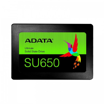 Накопичувач SSD 240Gb 2.5" ADATA Ultimate SU650 SATA3 3D TLC 520/450 MB/s (ASU650SS-240GT-R)