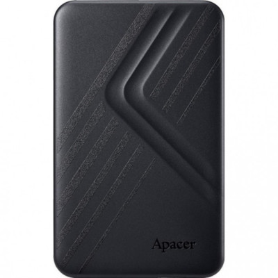 Зовнішній накопичувач Apacer 1Tb AC236 Black 2.5" USB 3.1 (AP1TBAC236B-1)