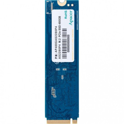 Накопичувач M.2 240Gb Apacer AS2280P4 PCI-E 4x 3D TLC 1600/1000 MB/s (AP240GAS2280P4-1)