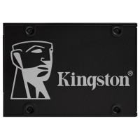 Накопичувач SSD 1Tb 2.5" Kingston KC600 SATA3 3D TLC 550/520 MB/s (SKC600/1024G)