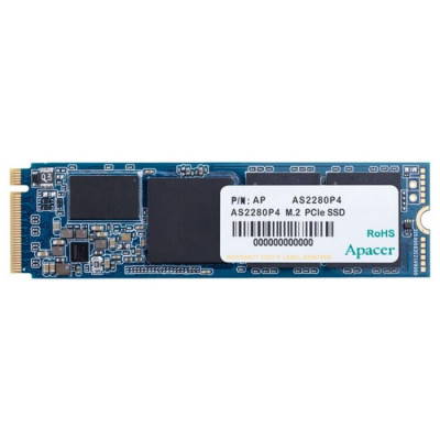 Накопичувач M.2 512Gb Apacer AS2280P4 PCI-E 4x 3D TLC 2100/1500 MB/s (AP512GAS2280P4-1)