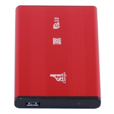 Зовнішня кишеня 2.5" 1stCharger Red USB 3.0 1xSATA HDD/SSD (HDE1STU2530BR)
