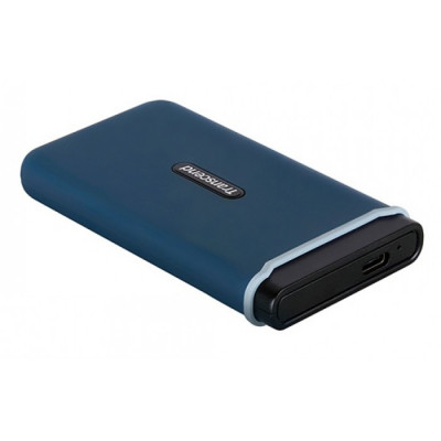Зовнішній накопичувач SSD Transcend 500Gb ESD370C Dark Blue USB 3.1 3DTLC (TS500GESD370C)