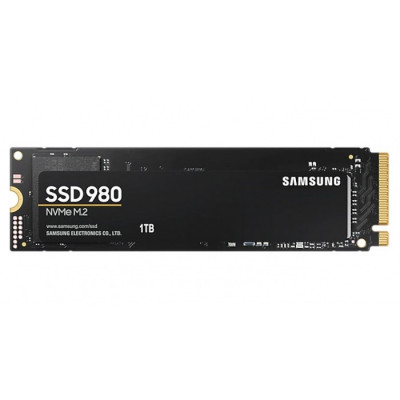 Накопичувач M.2 1Tb Samsung 980 PCI-E 4x MLC 3-bit V-NAND 3500/3000 MB/s (MZ-V8V1T0BW)