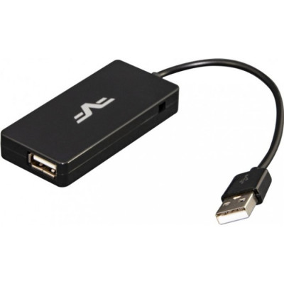 Концентратор USB 2.0 Frime (FH-20030) 4 port black