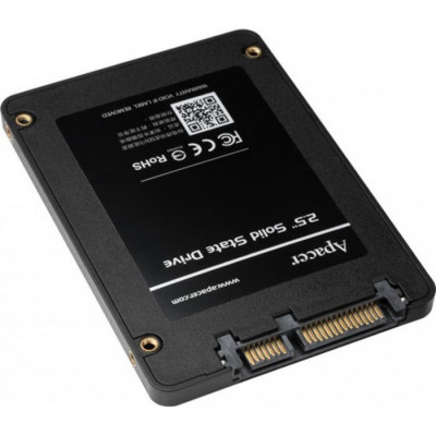 Накопичувач SSD 1Tb 2.5" Apacer AS350X SATA3 3D TLC 560/540 MB/s (AP1TBAS350XR-1)