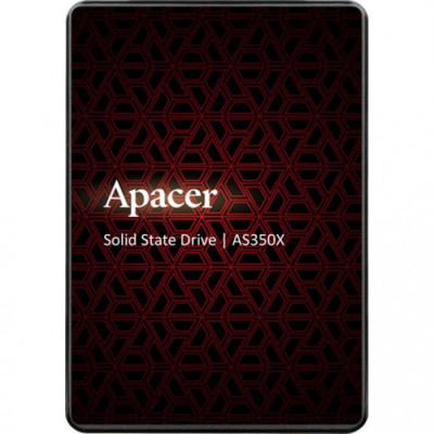 Накопичувач SSD 512GB 2.5" Apacer AS350X SATAIII 3D SLC (AP512GAS350XR-1)