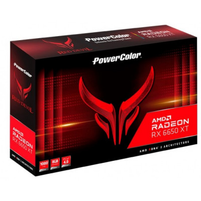 Відеокарта PowerColor Radeon RX 6650 XT Red Devil 8Gb GDDR6 128-bit (AXRX 6650 XT 8GBD6-3DHE/OC)
